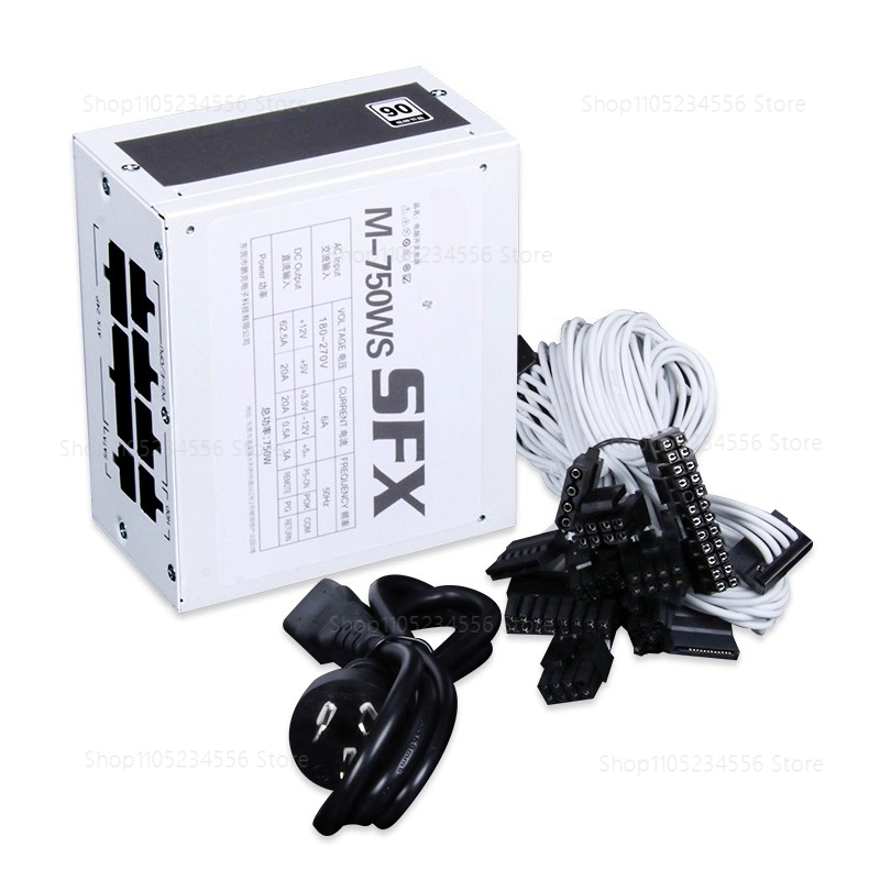 Sfx Power Supply 850W Gold - SFX full module pure white 750W