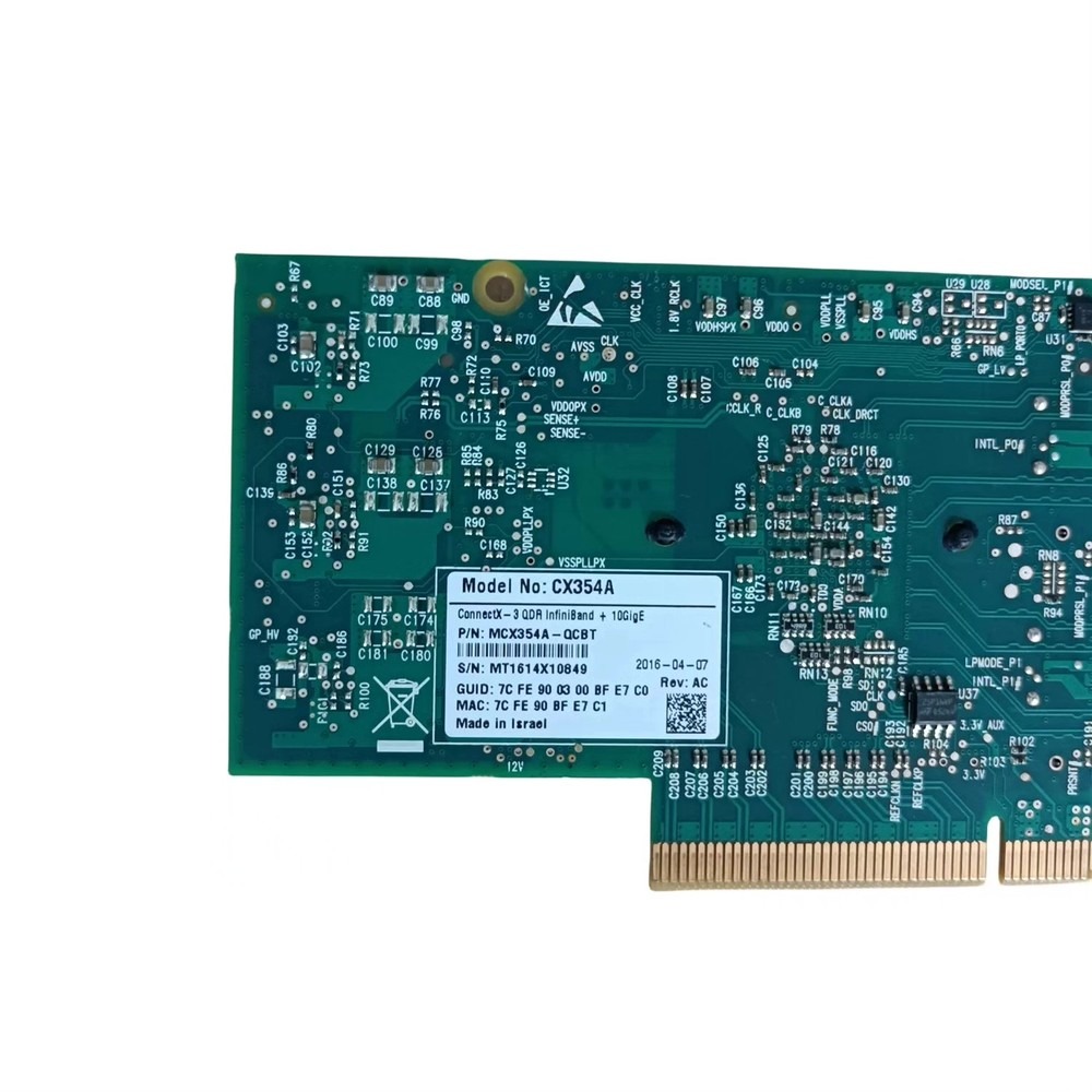 10Gb SFP+ Dual Port PCIe x8 Ne - 10Gb Sfp+ Pcie Network Card Dual Port recension och pris