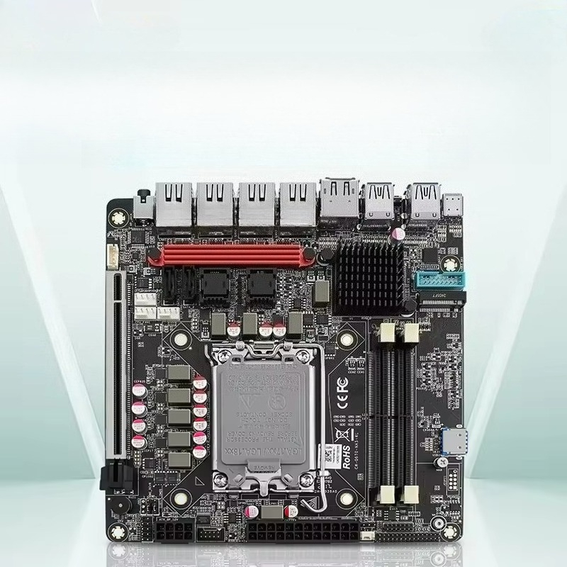 In-tel VPro Q670 NAS Motherboa - Lga 1700 Ddr5 Itx Motherboard recension och pris