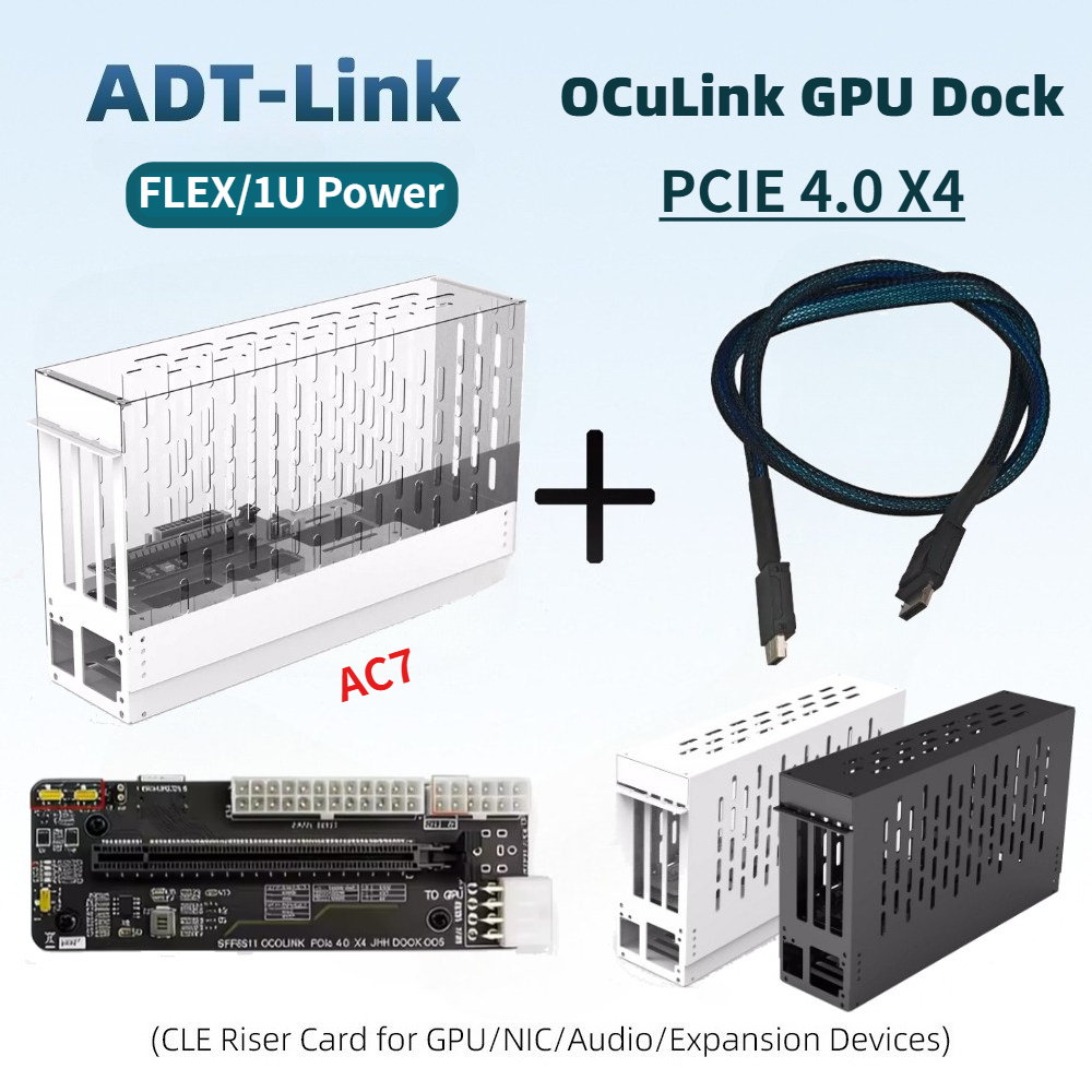 50CM Oculink EGPU Graphics Car - External Gpu Dock Pcie 4.0 Oculink recension och pris