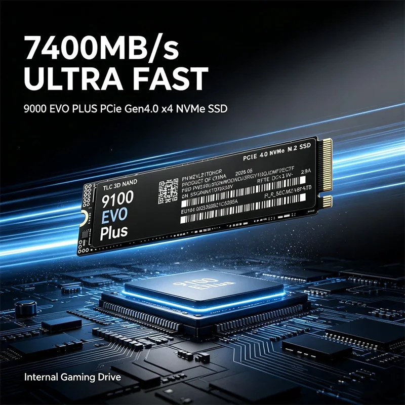 9100 EVO Plus M.2 NVMe SSD 1TB - M.2 Nvme 4Tb Pcie 4.0 Ssd recension och pris