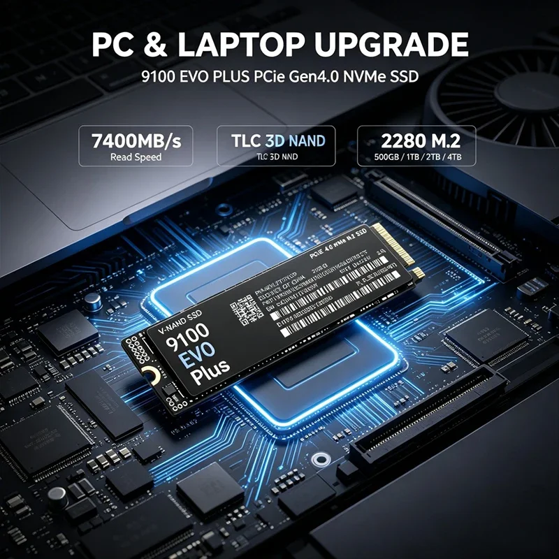 9100 EVO Plus M.2 NVMe SSD 1TB - M.2 Nvme 4Tb Pcie 4.0 Ssd recension och pris