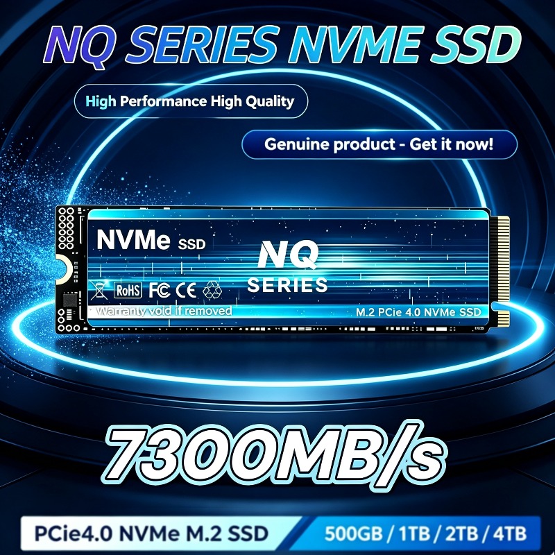 NQ 2TB/4TB NVMe PCIe 4.0 M.2 2 - M.2 Nvme 4Tb Pcie 4.0 Ssd recension och pris