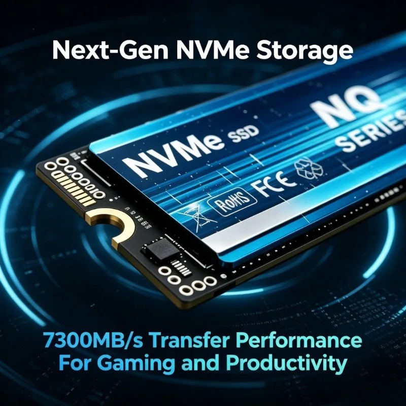 NQ 2TB/4TB NVMe PCIe 4.0 M.2 2 - M.2 Nvme 4Tb Pcie 4.0 Ssd recension och pris