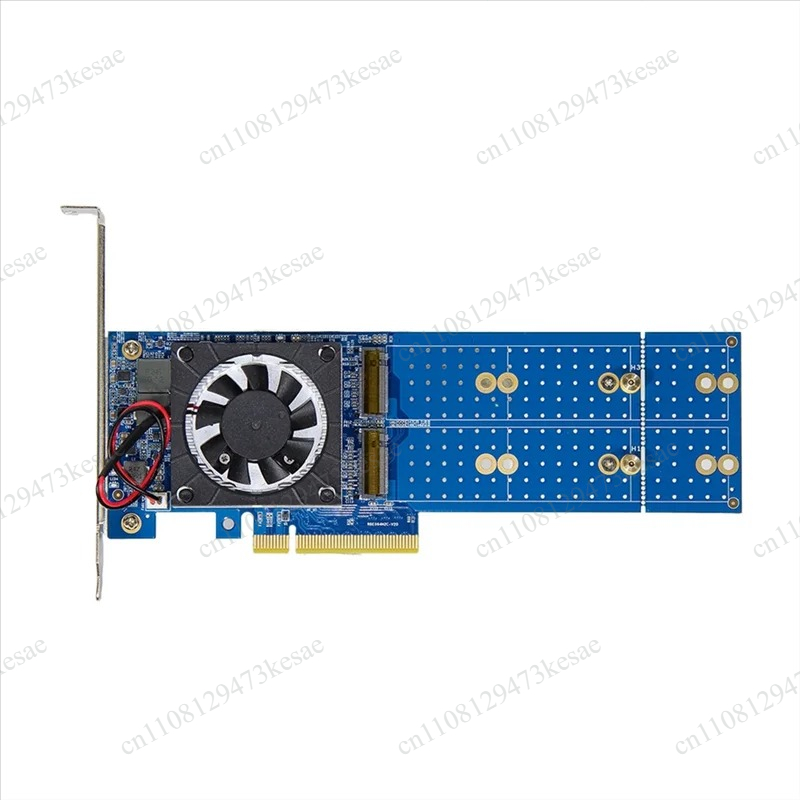 PCIe 4.0 NVMe M.2 Expansion Ca - Quad M.2 Nvme Pcie Bifurcation Card recension och pris