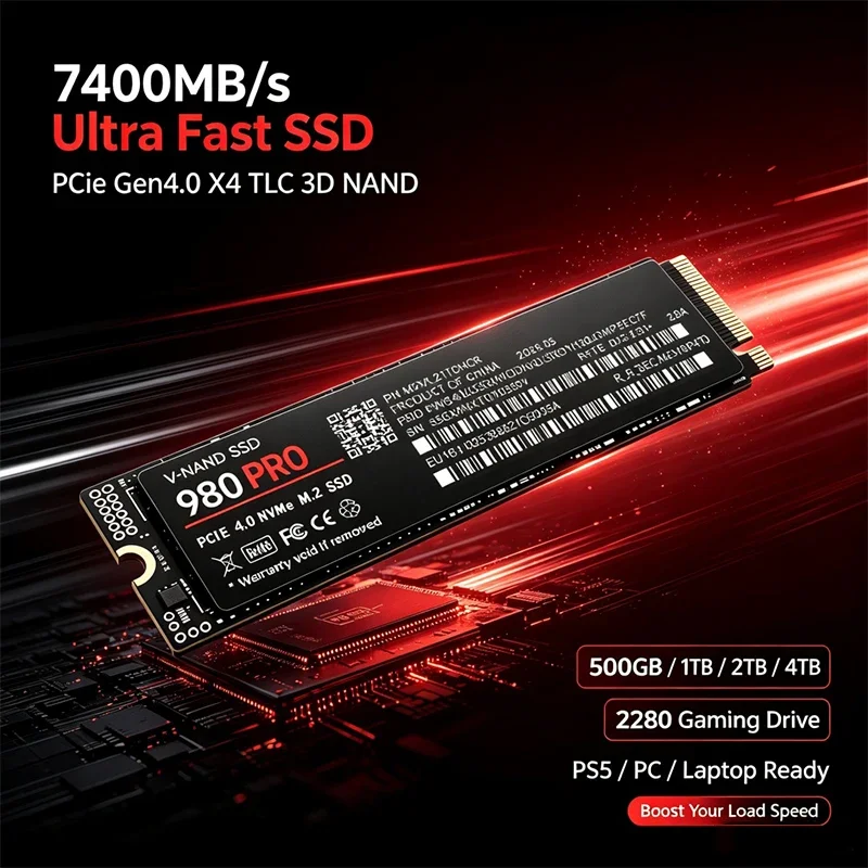 Gaming M.2 NVMe SSD 980 PRO PC - M.2 Nvme 4Tb Pcie 4.0 Ssd recension och pris